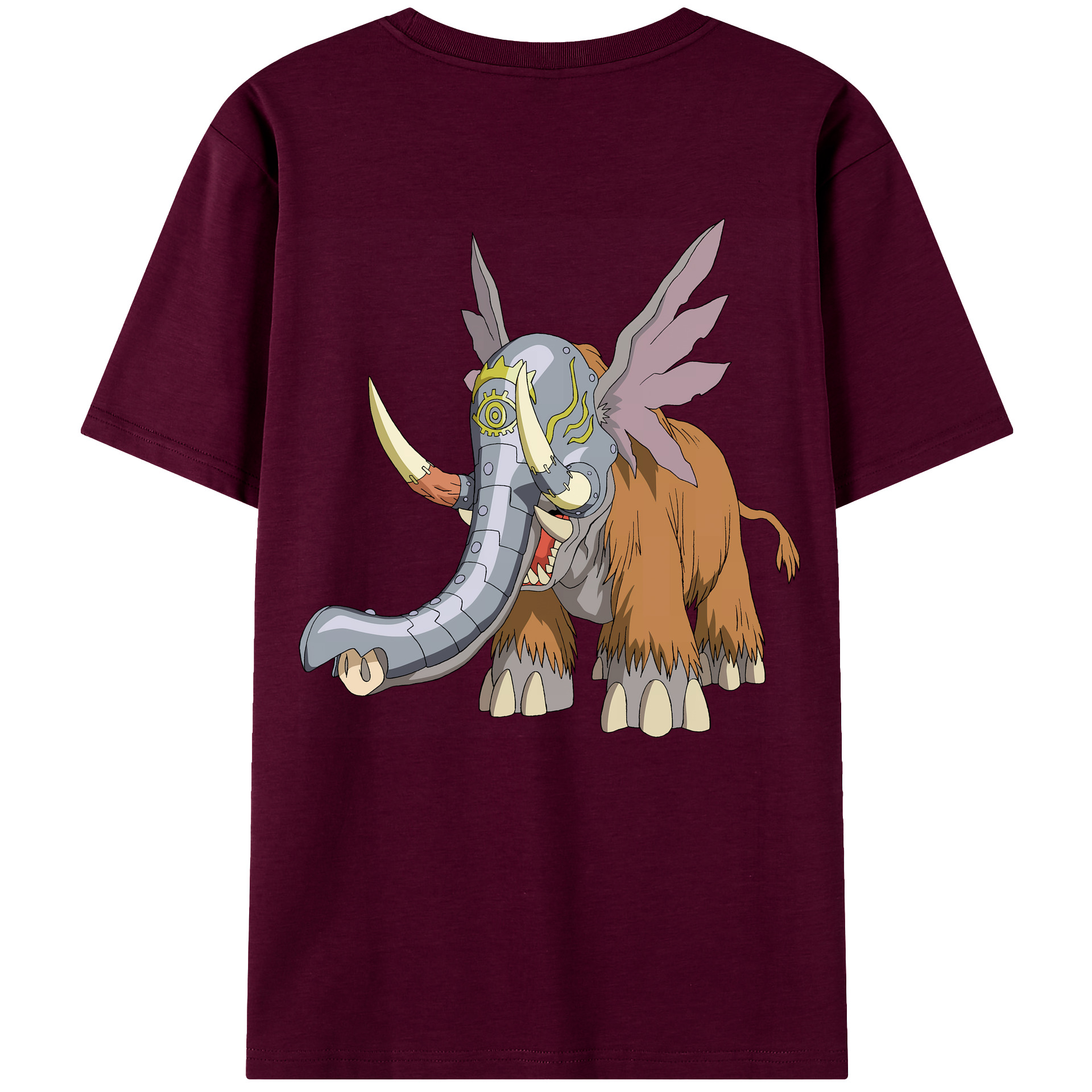 （画像用） Digimon デジタルモンスター/デジモン レディース半袖Tシャツ(バックプリント)